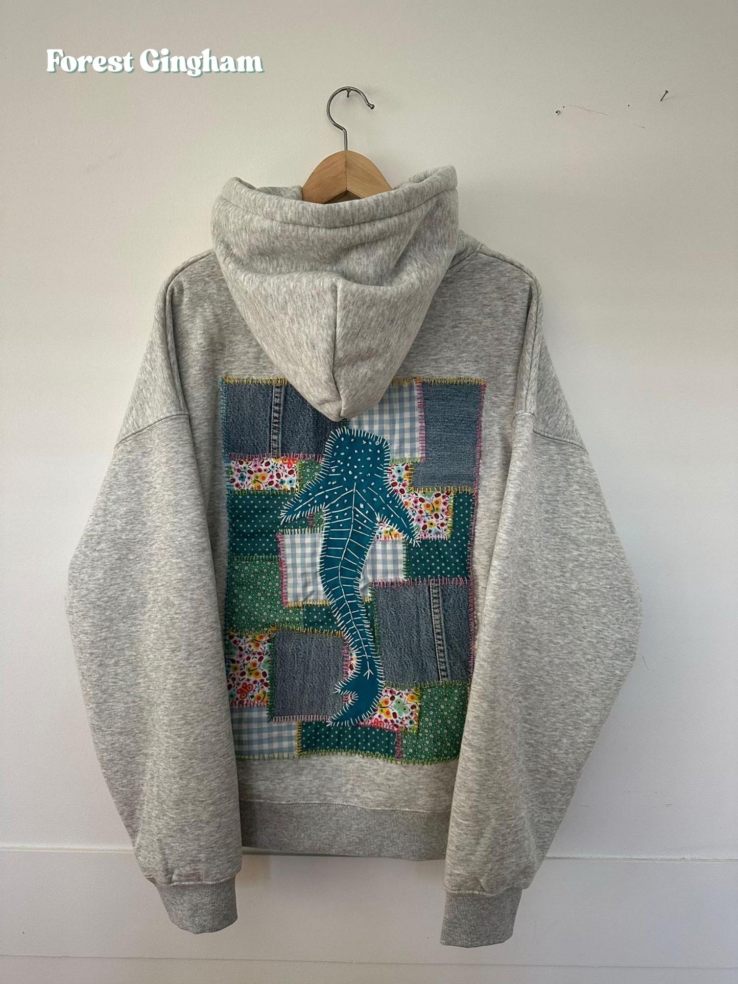 Whale Shark Patched Hoodie