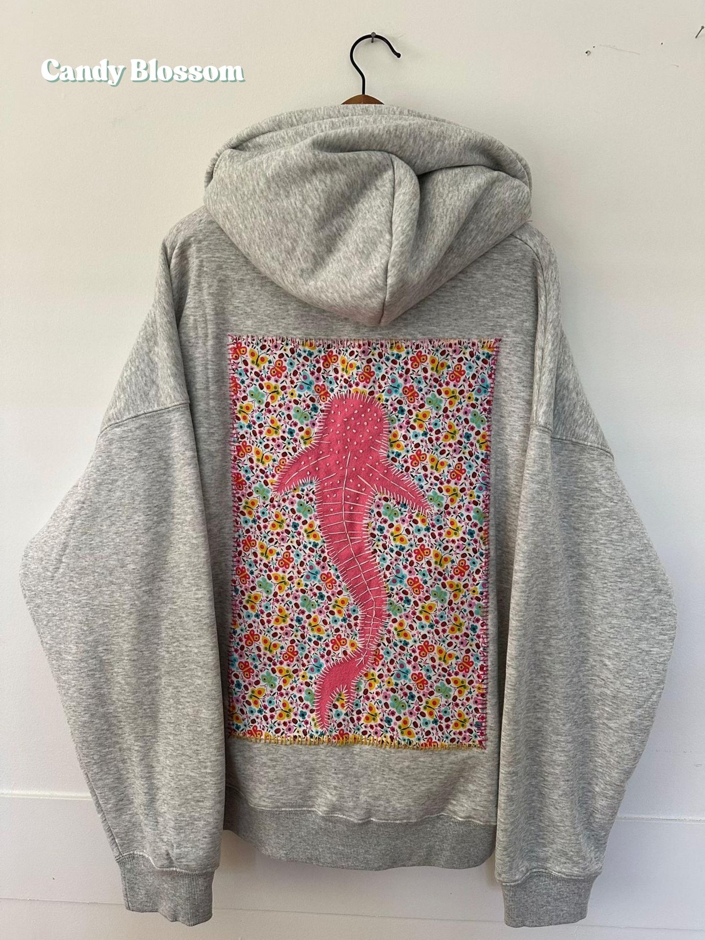 Whale Shark Patched Hoodie