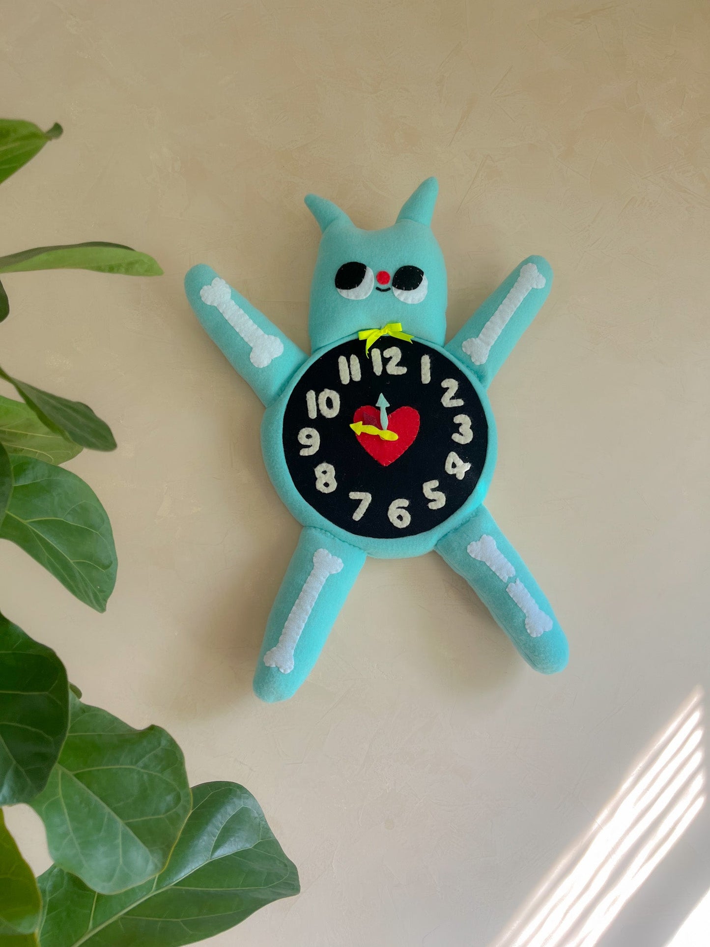Plushie Clock
