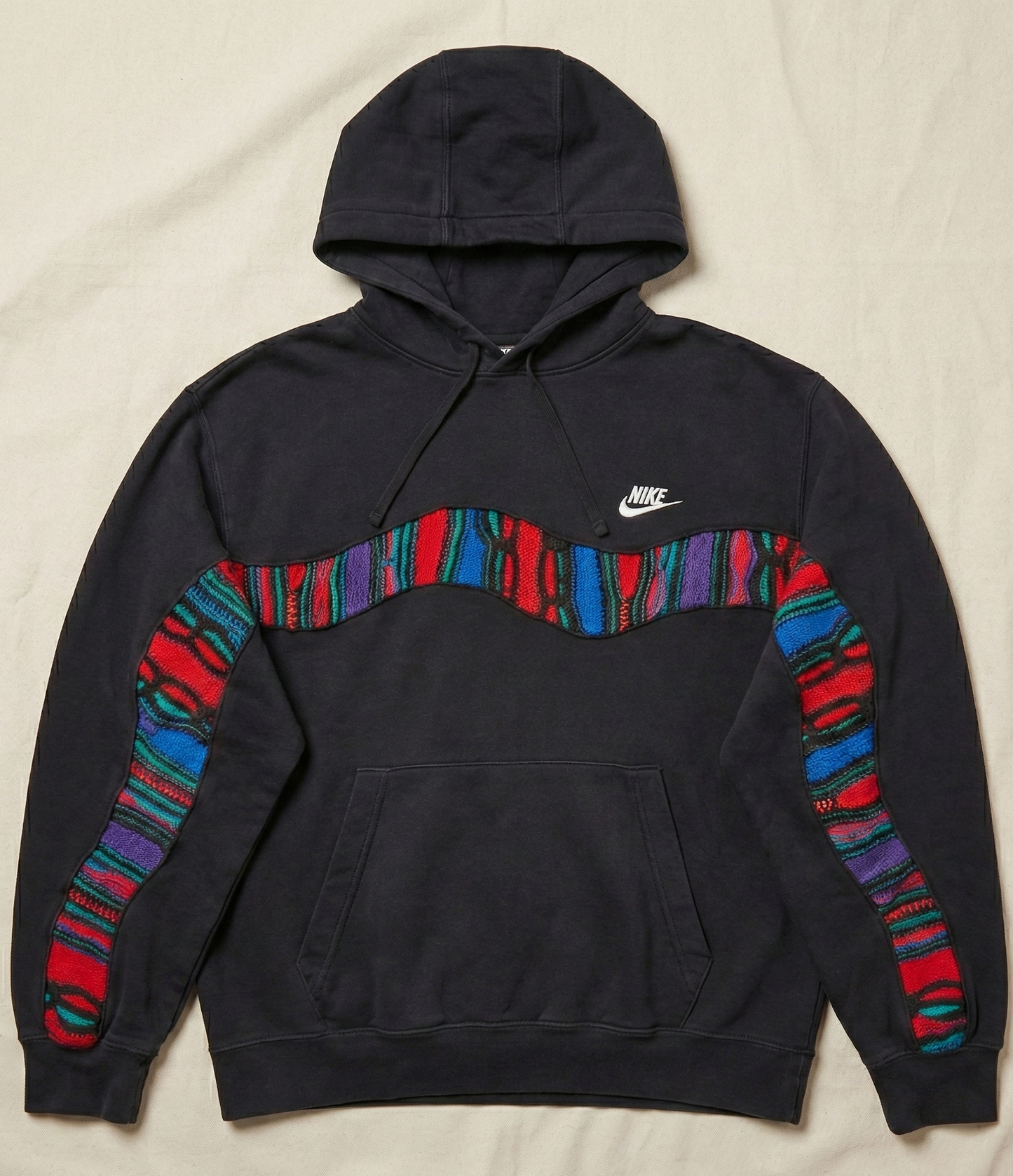 Multi Pattern Hoodie
