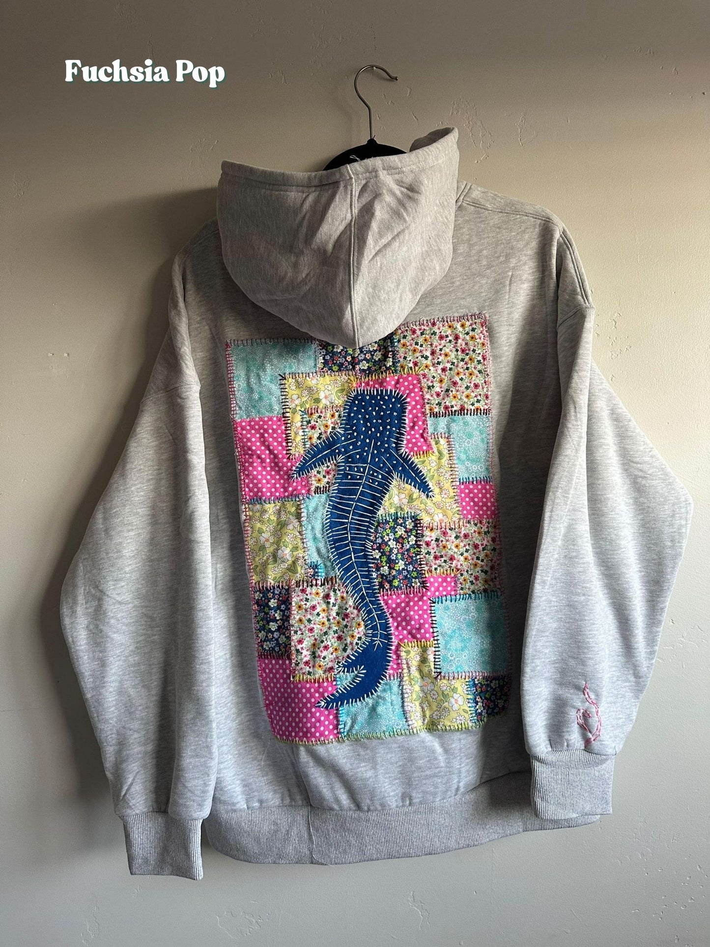 Whale Shark Patched Hoodie