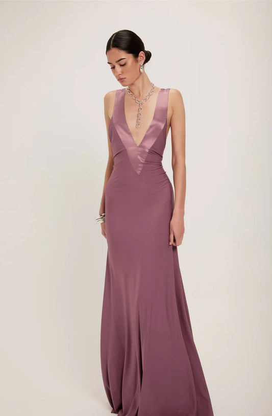 Rosa Gown Mauve