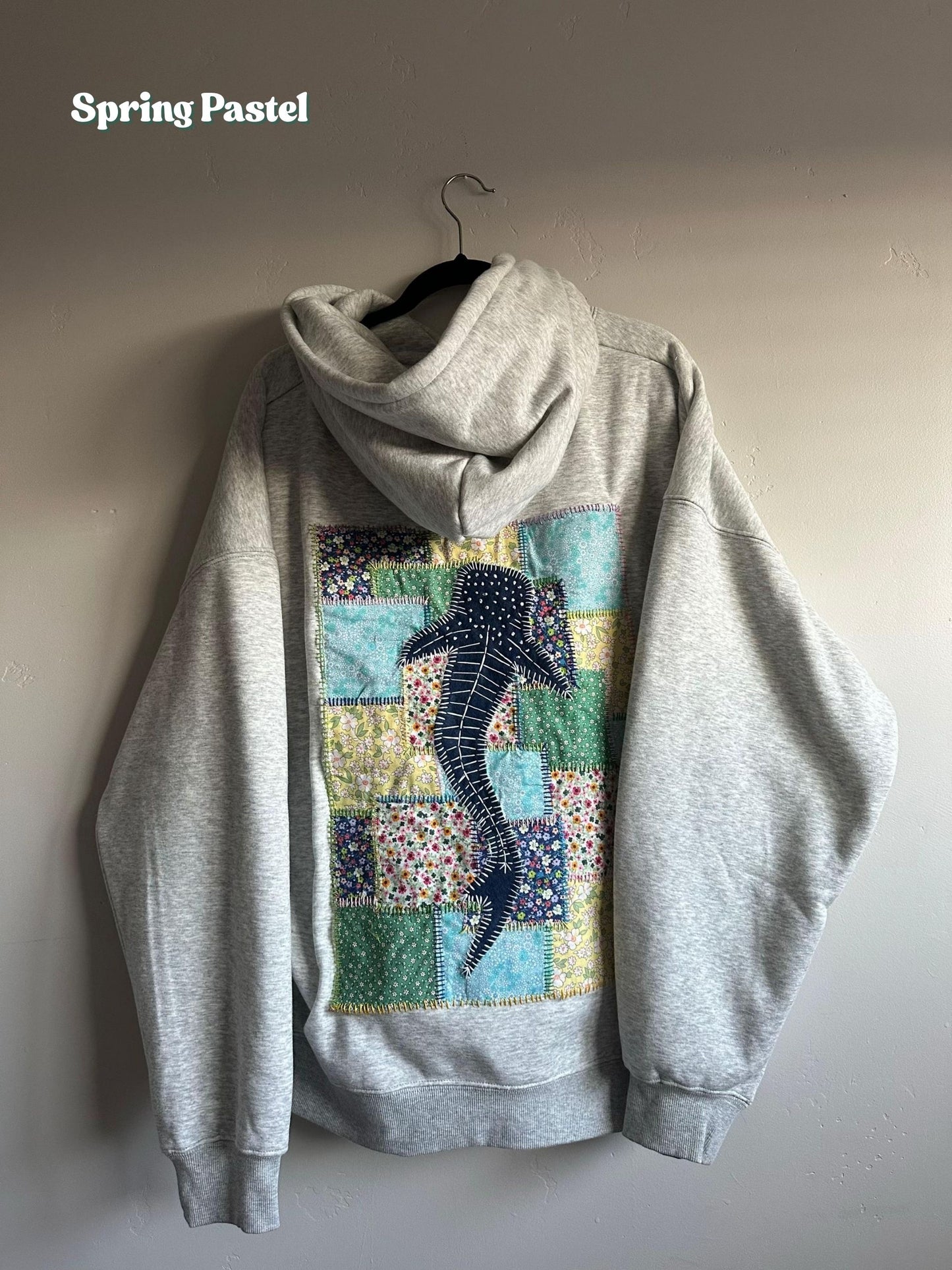 Whale Shark Patched Hoodie