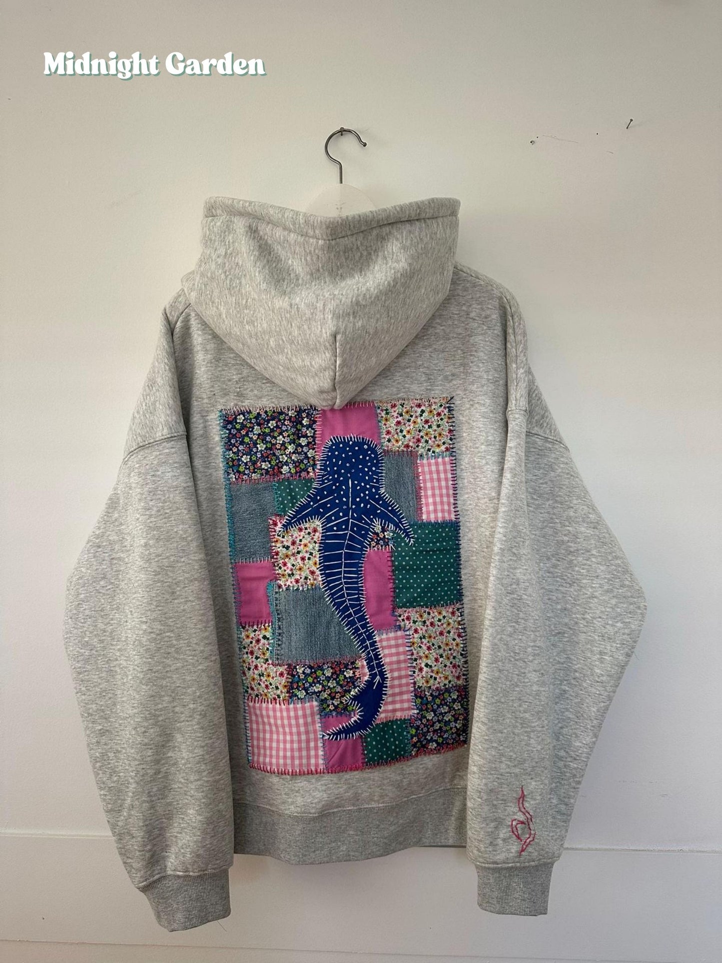 Whale Shark Patched Hoodie