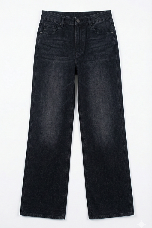 Koi Fish Printed Jeans