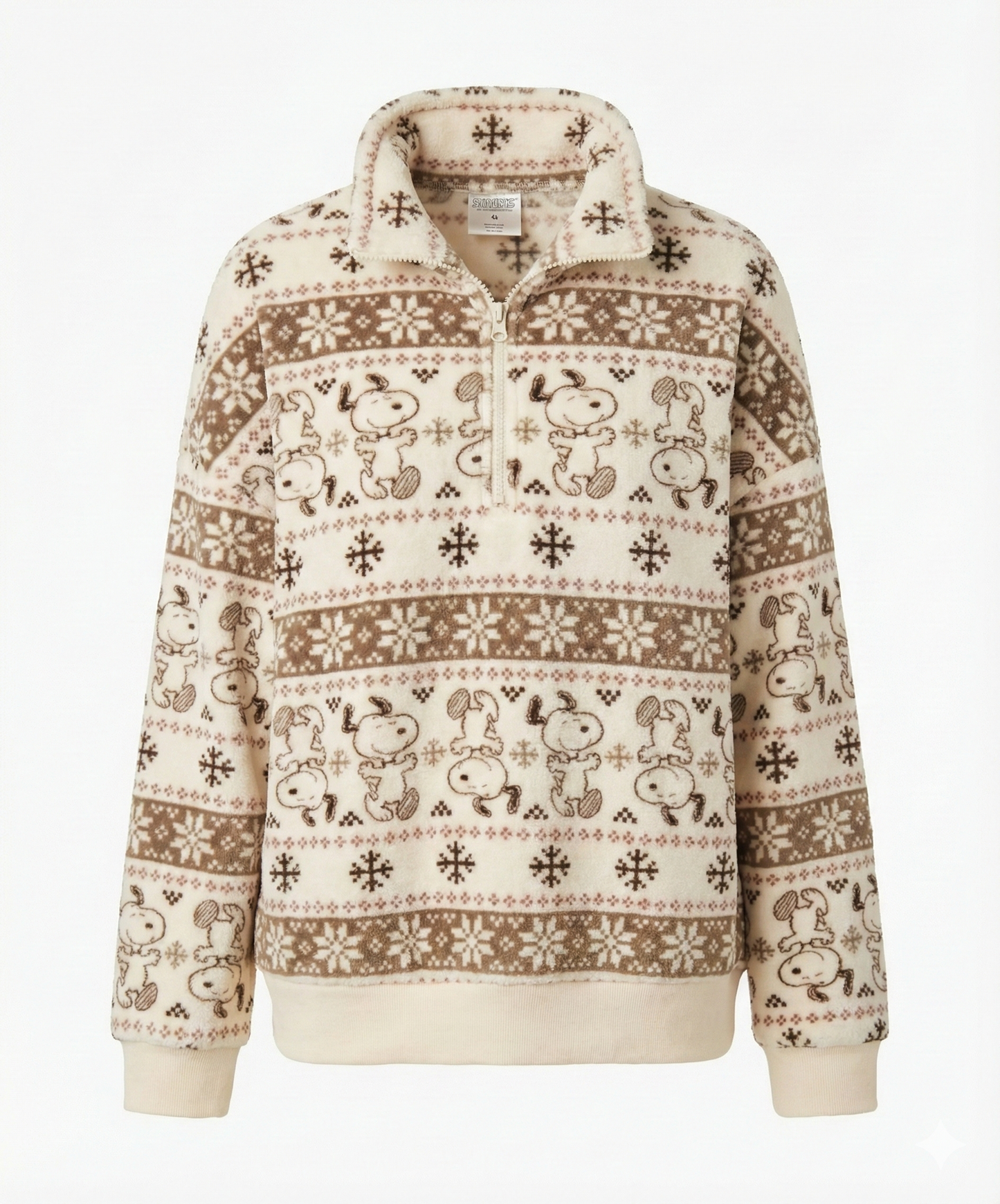 Snoopy Cocoa & Cream Holiday Pullover