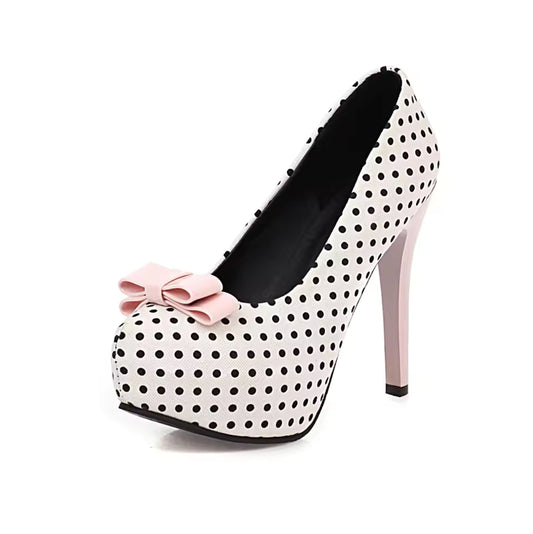Polka Dot Heels